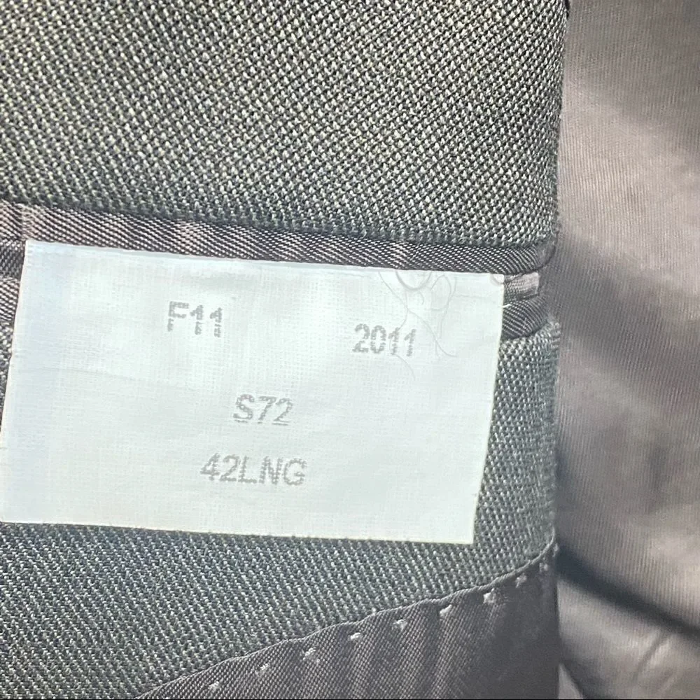 Brooks Brothers 346 brown wool 2 button sport coat size 42L